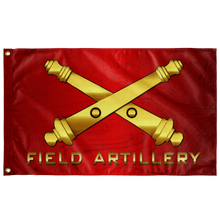 Load image into Gallery viewer, Field Artillery Flag Elite Flags Wall Flag - 36&quot;x60&quot;
