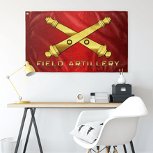 Load image into Gallery viewer, Field Artillery Flag Elite Flags Wall Flag - 36&quot;x60&quot;
