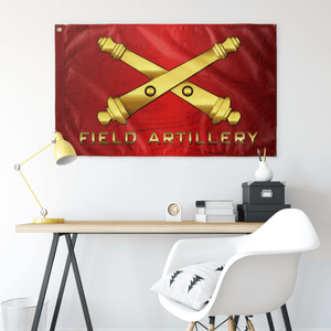 Field Artillery Flag Elite Flags Wall Flag - 36"x60"