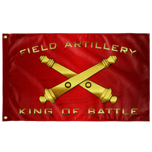 Load image into Gallery viewer, Field Artillery King of Battle Flag Elite Flags Wall Flag - 36&quot;x60&quot;
