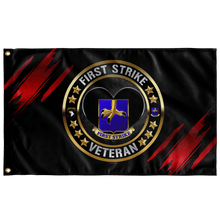 Load image into Gallery viewer, First Strike Veteran Flag Elite Flags Wall Flag - 36&quot;x60&quot;
