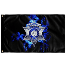 Load image into Gallery viewer, Fort Wayne Police Flag Elite Flags Wall Flag - 36&quot;x60&quot;
