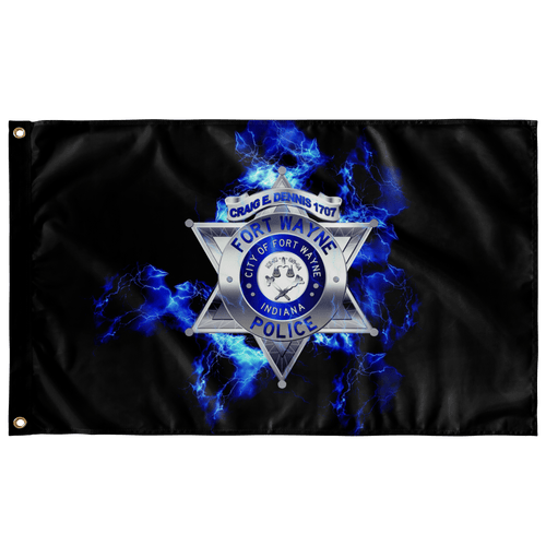 Fort Wayne Police Flag Elite Flags Wall Flag - 36