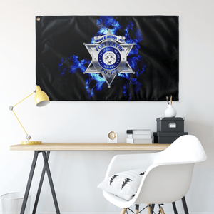 Fort Wayne Police Flag Elite Flags Wall Flag - 36"x60"