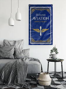 House Aviation Flag Elite Flags Wall Flag - 36"x60"