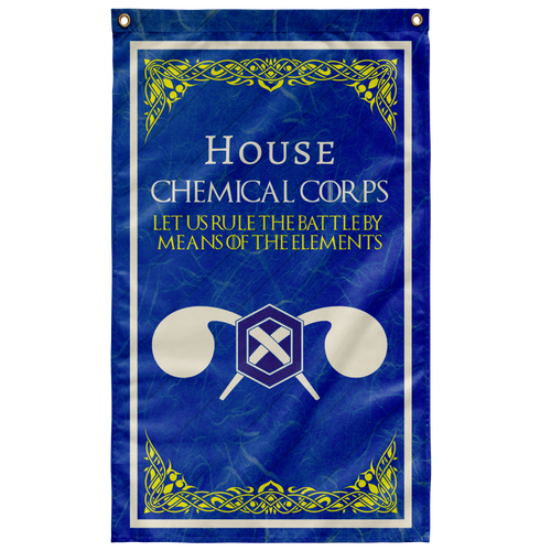 House Chemical Corps Flag Elite Flags Wall Flag - 36
