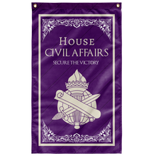 Load image into Gallery viewer, House Civil Affairs Flag Elite Flags Wall Flag - 36&quot;x60&quot;
