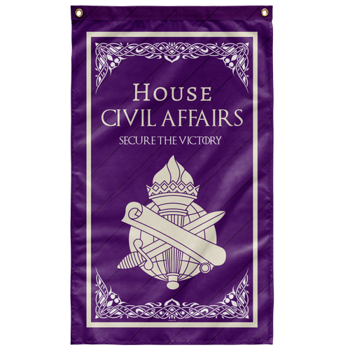 House Civil Affairs Flag Elite Flags Wall Flag - 36