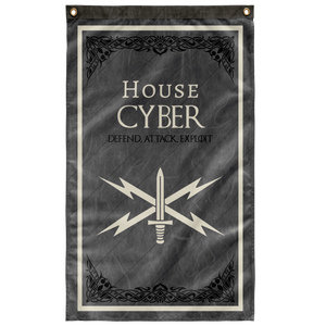 House Cyber Flag Elite Flags Wall Flag - 36"x60"