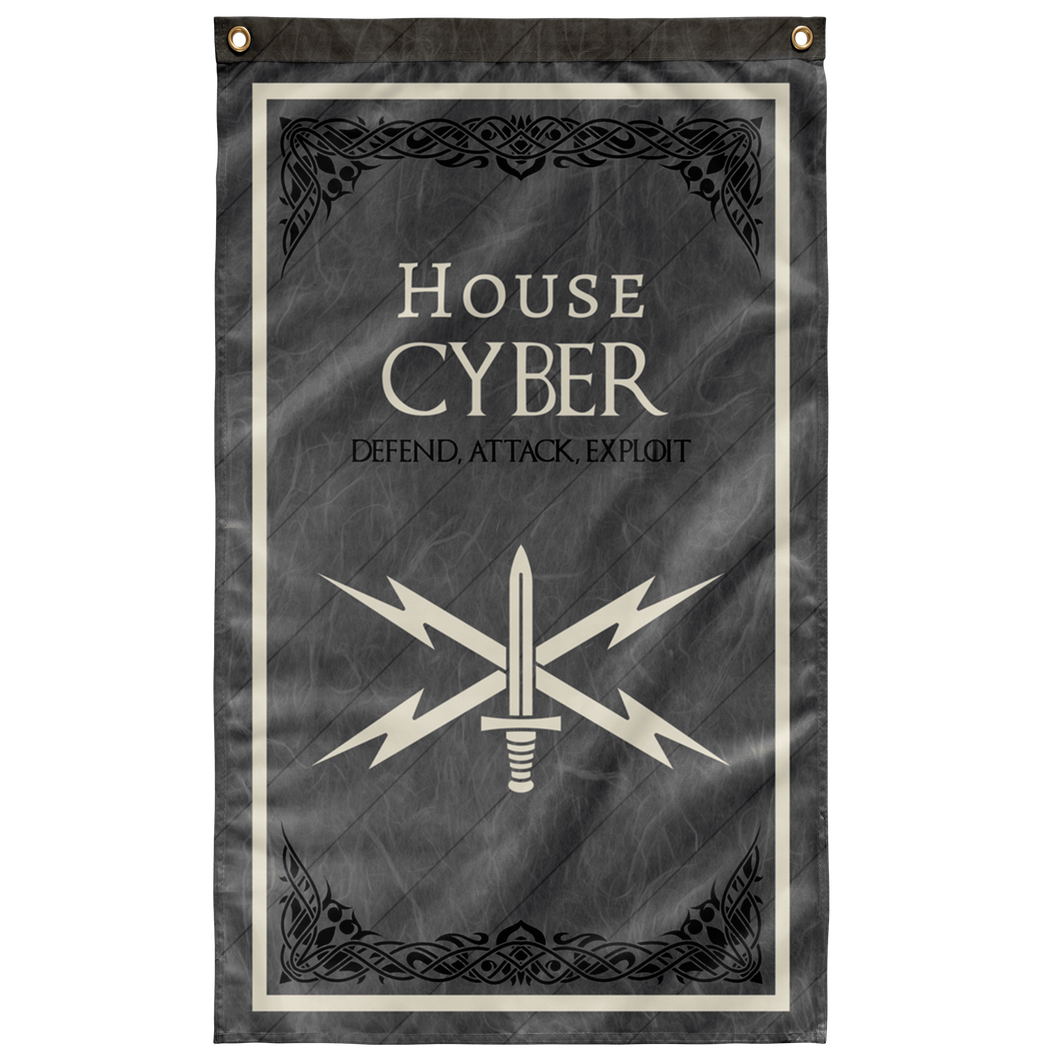 House Cyber Flag Elite Flags Wall Flag - 36