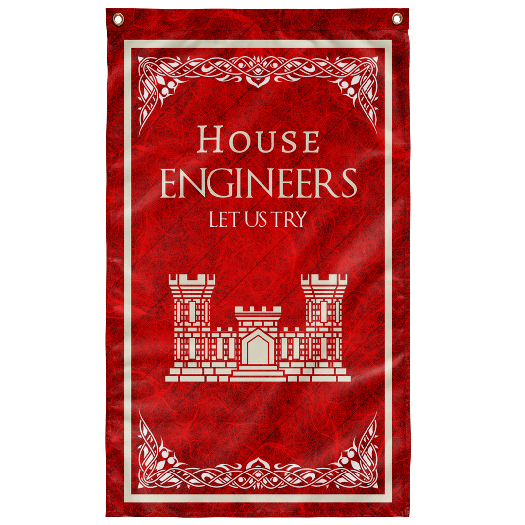 House Engineers Flag Elite Flags Wall Flag - 36