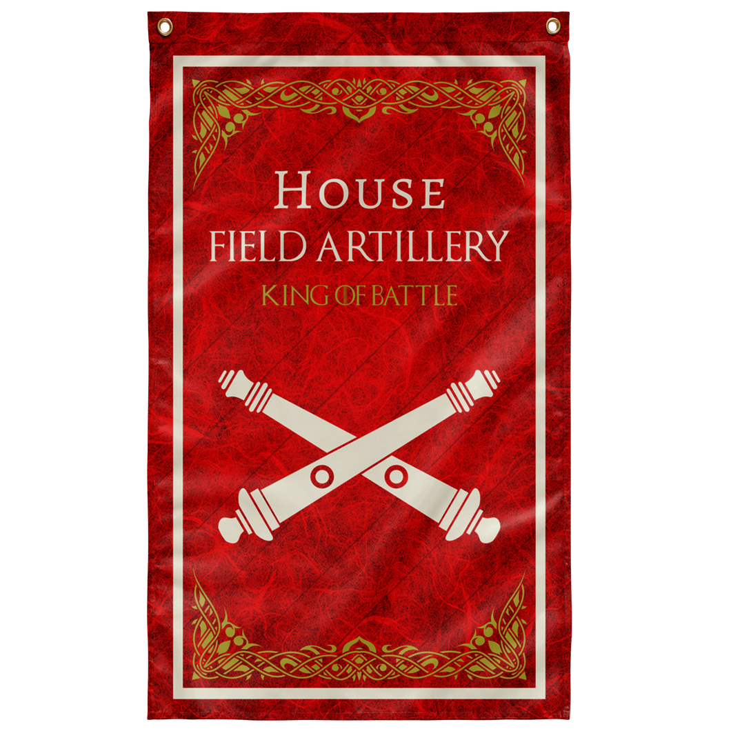 House Field Artillery Flag Elite Flags Wall Flag - 36