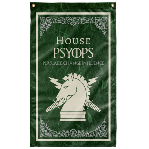 House PSYOPS Flag Elite Flags Wall Flag - 36