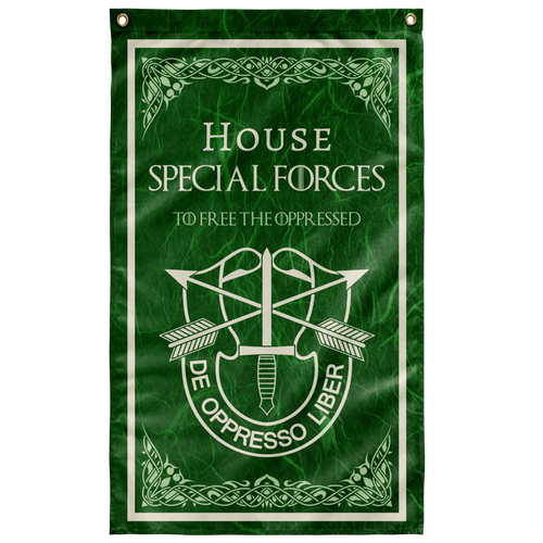 House Special Forces DUI Flag Elite Flags Wall Flag - 36