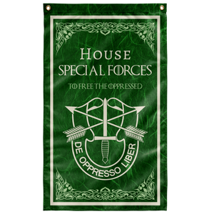 House Special Forces DUI Flag Elite Flags Wall Flag - 36"x60"