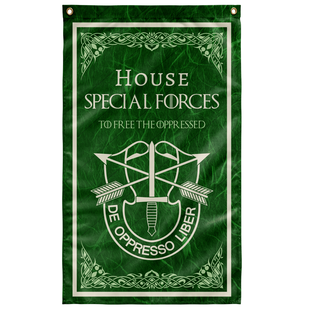 House Special Forces DUI Flag Elite Flags Wall Flag - 36