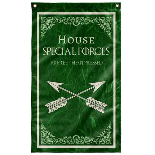 House Special Forces Flag Elite Flags Wall Flag - 36