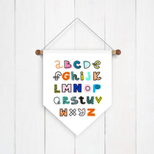 Load image into Gallery viewer, Bright Shapes Alphabet Wall Banner - Second East
