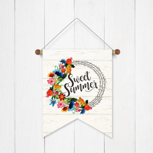 Hello Summer Wall Banner - Second East