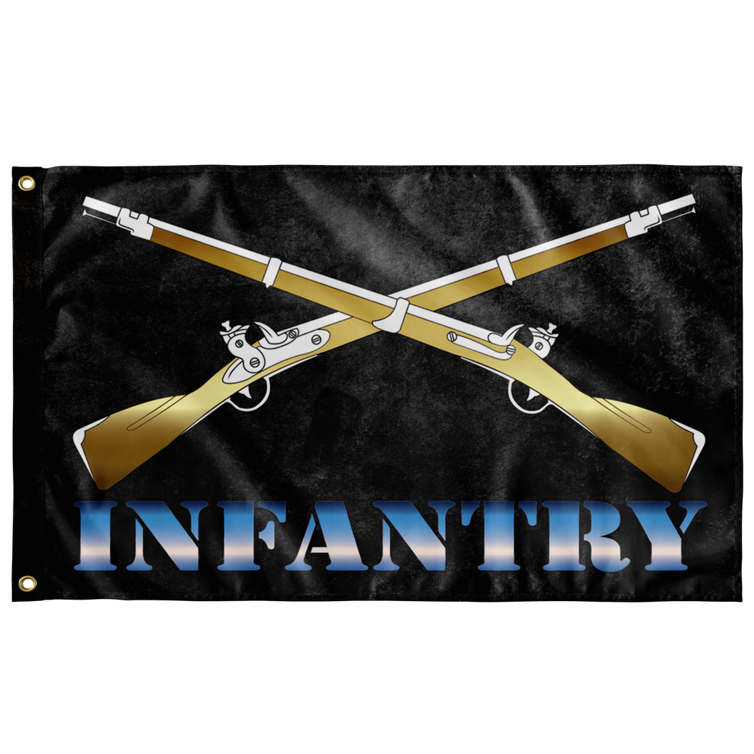 Infantry Crossed Rifles Flag Elite Flags Wall Flag - 36