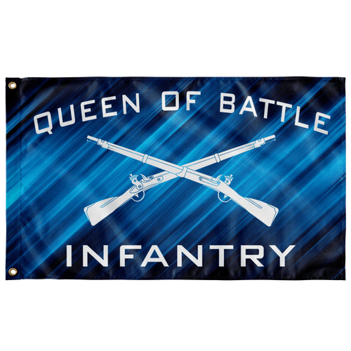 Infantry Queen of Battle Flag Elite Flags Wall Flag - 36