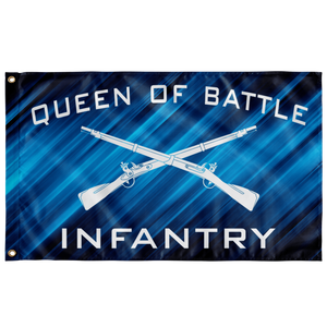 Infantry Queen of Battle Flag Elite Flags Wall Flag - 36"x60"