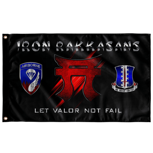 Iron Rakkasans Flag Elite Flags Wall Flag - 36