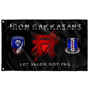 Iron Rakkasans Flag Elite Flags Wall Flag - 36"x60"