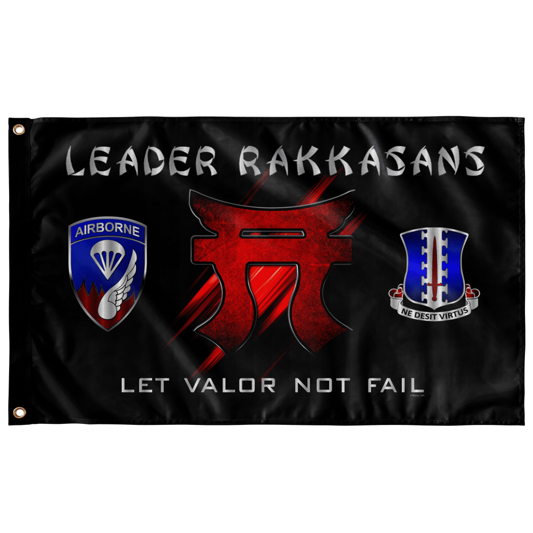 Leader Rakkasans Flag Elite Flags Wall Flag - 36