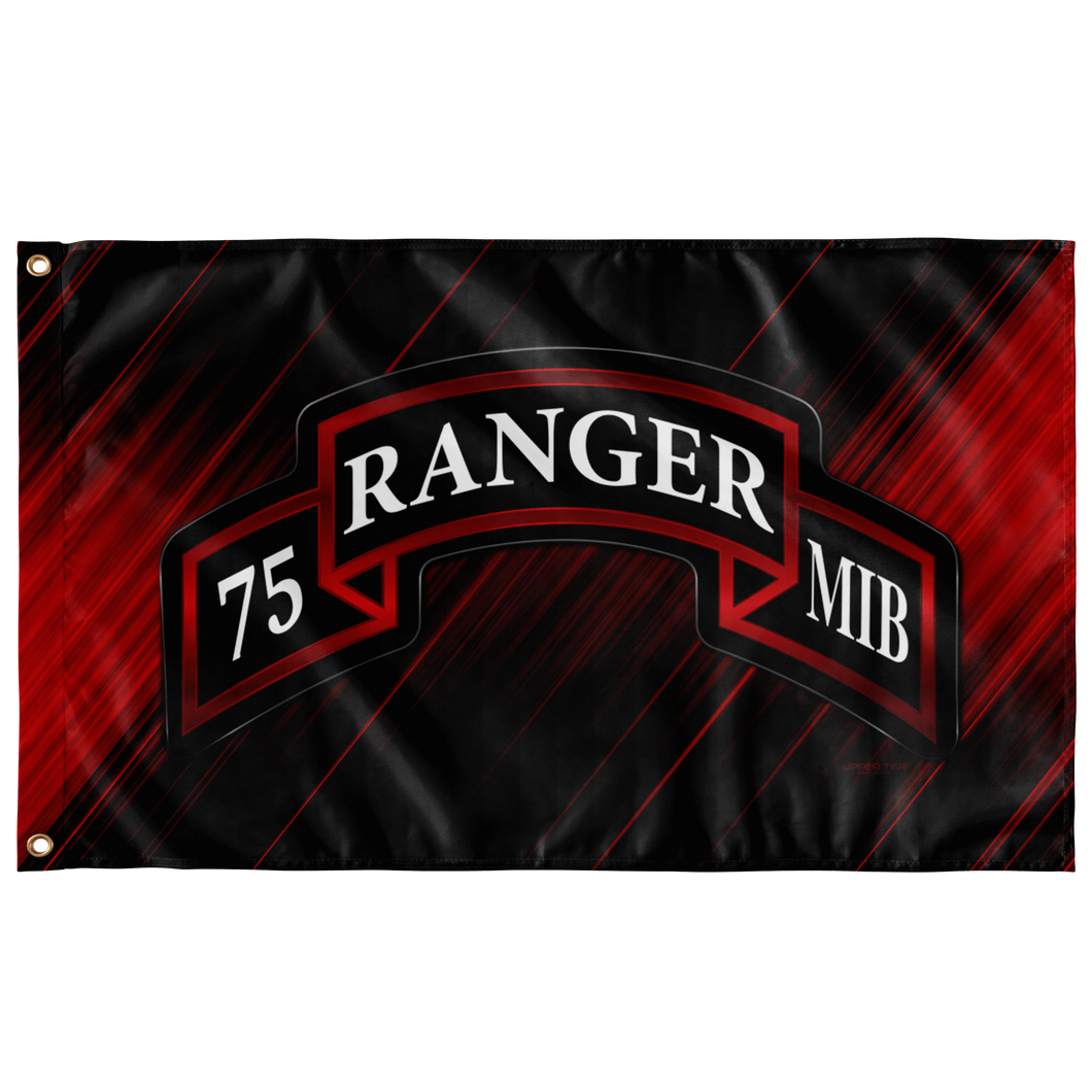 MIB  75th Ranger Regiment Flag Elite Flags Wall Flag - 36