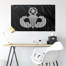 Load image into Gallery viewer, Modern Parachutist (Master) Flag Elite Flags Wall Flag - 36&quot;x60&quot;
