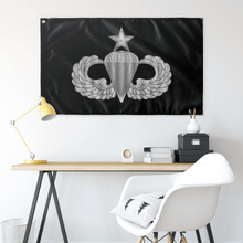 Load image into Gallery viewer, Modern Parachutist (Senior) Flag Elite Flags Wall Flag - 36&quot;x60&quot;
