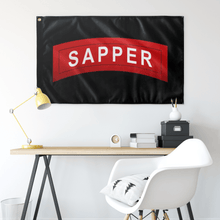 Load image into Gallery viewer, Original Sapper Tab Flag Elite Flags Wall Flag - 36&quot;x60&quot;
