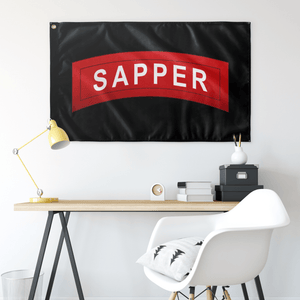 Original Sapper Tab Flag Elite Flags Wall Flag - 36"x60"