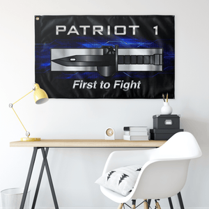 Patriot 1 Expert Solider Badge flag Elite Flags Wall Flag - 36"x60"