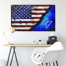 Load image into Gallery viewer, Queen of Battle Stars &amp; Stripes Flag Elite Flags Wall Flag - 36&quot;x60&quot;
