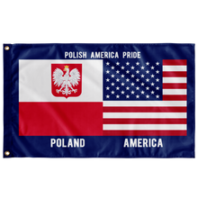 Load image into Gallery viewer, Polish American Flag - Wall Flag - 36&quot;x60&quot; - Polish Shirt Store
