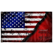 Load image into Gallery viewer, Rakkasans Stars &amp; Stripes Flag Elite Flags Wall Flag - 36&quot;x60&quot;
