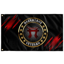 Load image into Gallery viewer, Rakkasans Veteran Flag (AZ 19) Elite Flags Wall Flag - 36&quot;x60&quot;
