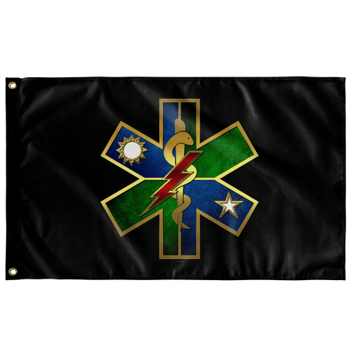 Ranger Regiment Medical Black Flag Elite Flags Wall Flag - 36