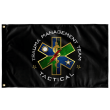 Load image into Gallery viewer, Ranger Regiment Trauma Management Team Black Flag Elite Flags Wall Flag - 36&quot;x60&quot;
