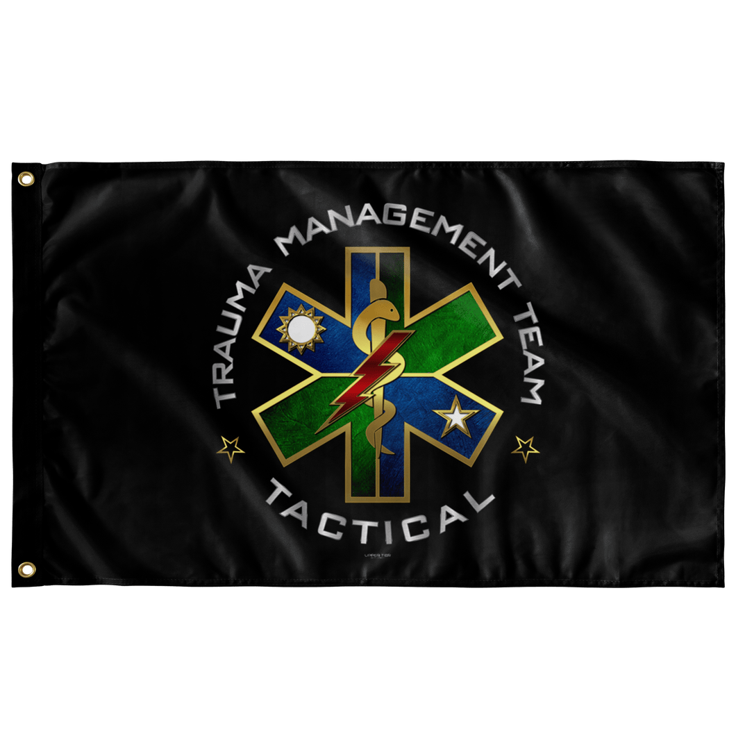 Ranger Regiment Trauma Management Team Black Flag Elite Flags Wall Flag - 36