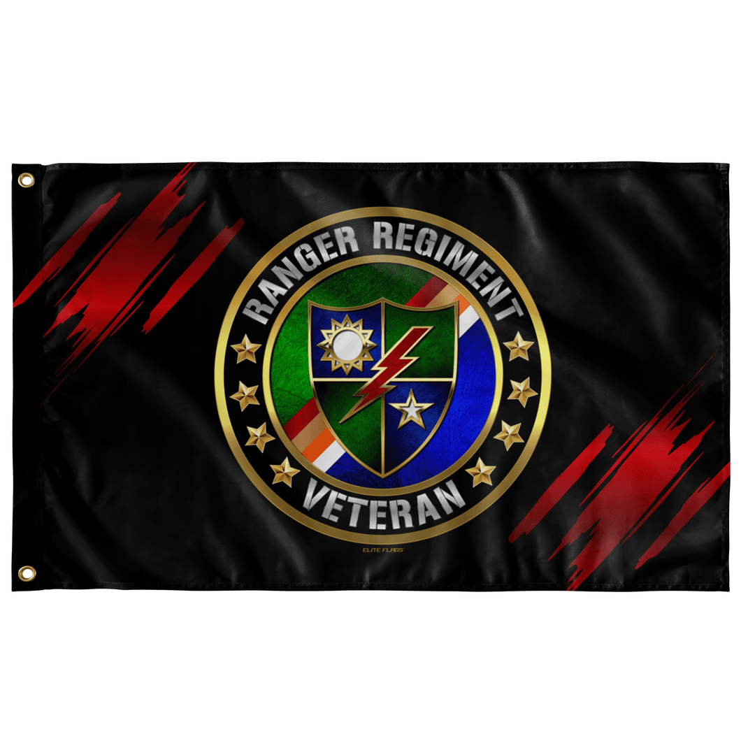 Ranger Regiment Veteran Flag (AZ 17) Elite Flags Wall Flag - 36