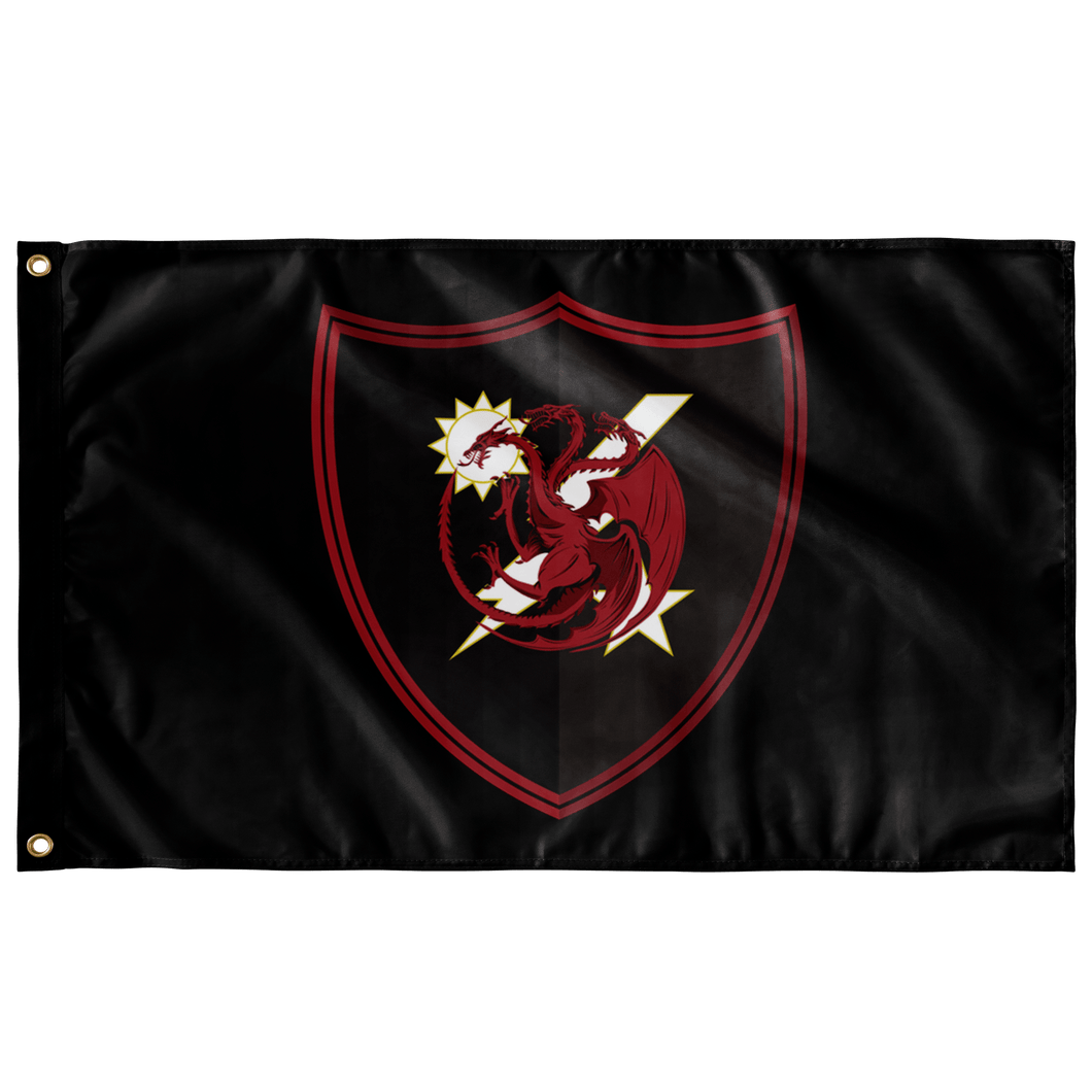 Regiment Three Headed Dragon Flag Elite Flags Wall Flag - 36