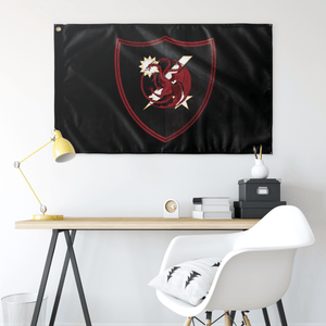 Regiment Three Headed Dragon Flag Elite Flags Wall Flag - 36"x60"