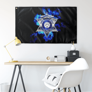 Retired Fort Wayne Police Flag Elite Flags Wall Flag - 36"x60"