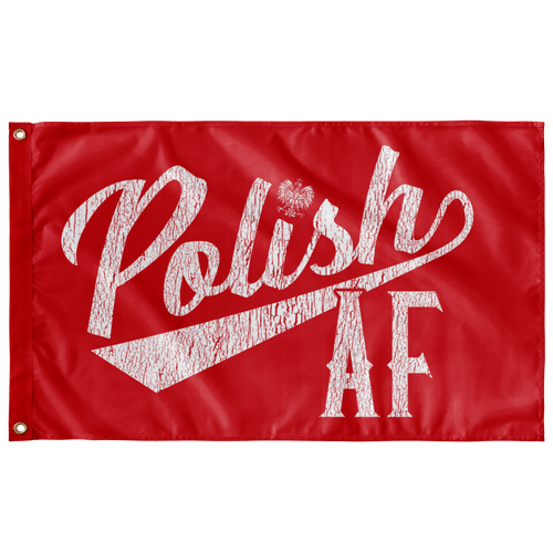 Polish AF One Sided Indoor Wall Flag - Wall Flag - 36