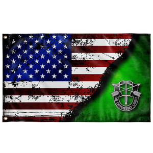 Special Forces DUI Stars & Stripes Flag Elite Flags Wall Flag - 36"x60"