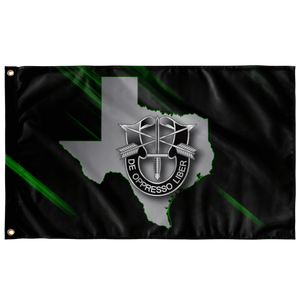 Special Forces Texas State Flag Elite Flags Wall Flag - 36"x60"