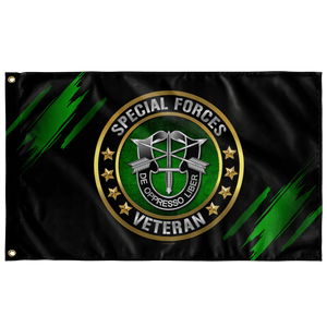 Special Forces Veteran Flag Elite Flags Wall Flag - 36"x60"